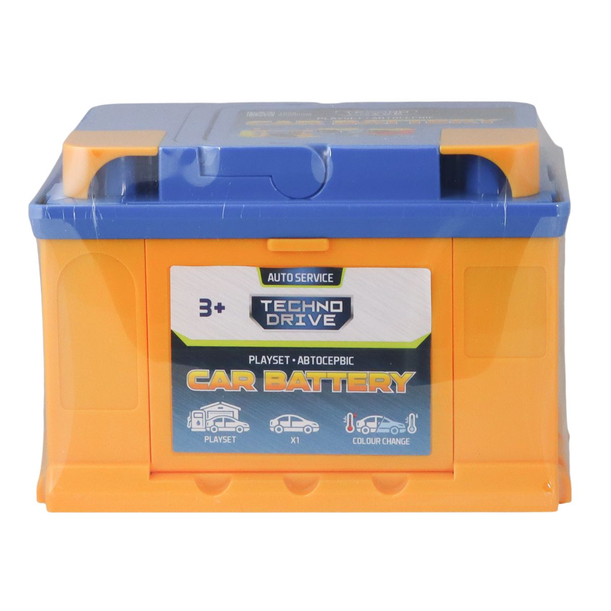 Ігровий набір CAR BATTERY - АВТОСЕРВІС З МІНІМОДЕЛЛЮ ЗМІНИ КОЛІР  фото 5