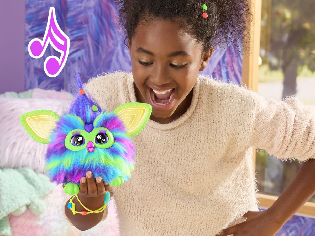 Игрушка интерактивная Furby Aurora Furbealis Голубой  фото 5