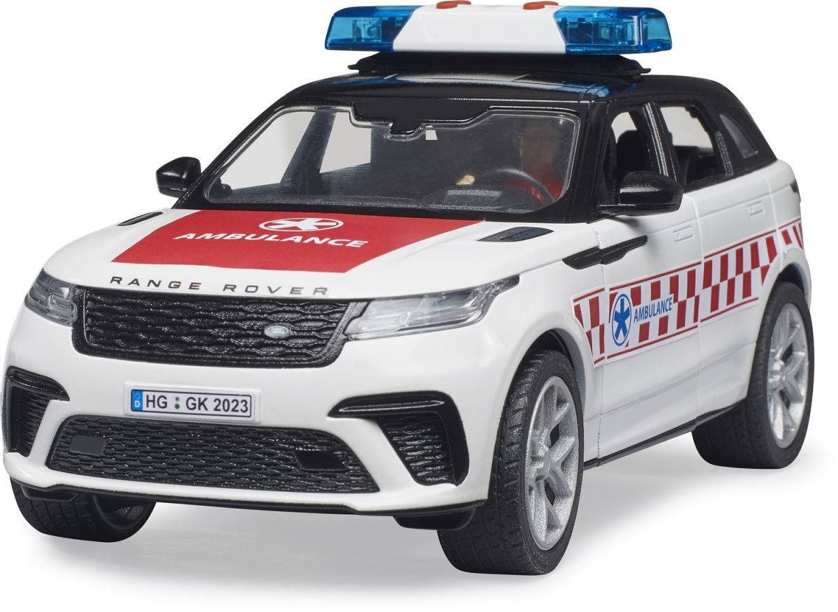Набір іграшковий.  Автомобіль швидкої допомоги Range Rover Velar з фігуркою  фото 5