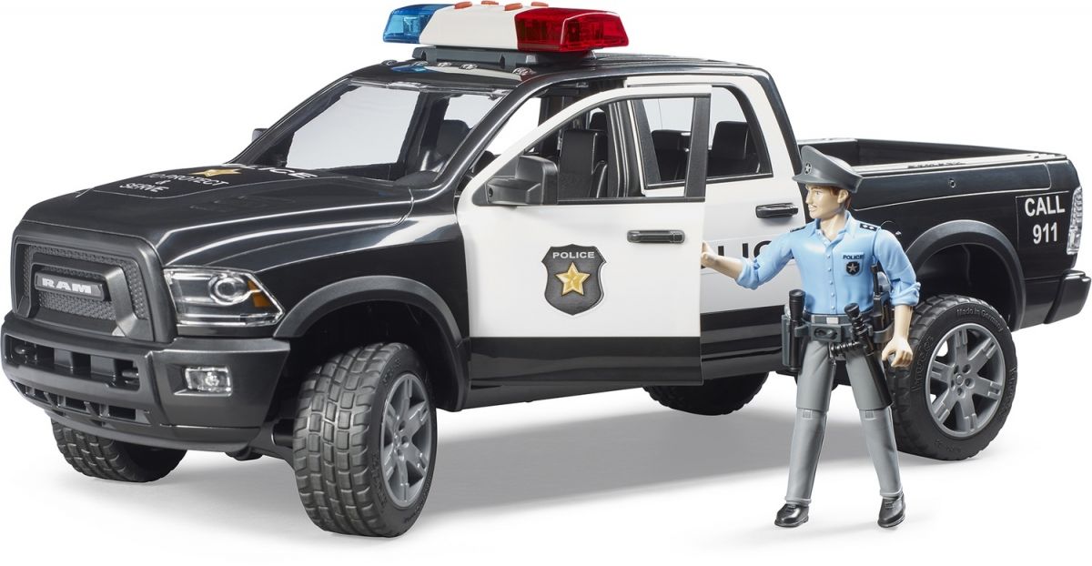 Набір іграшковий.  Поліцейський RAM 2500 з фігуркою поліцейського  фото 5