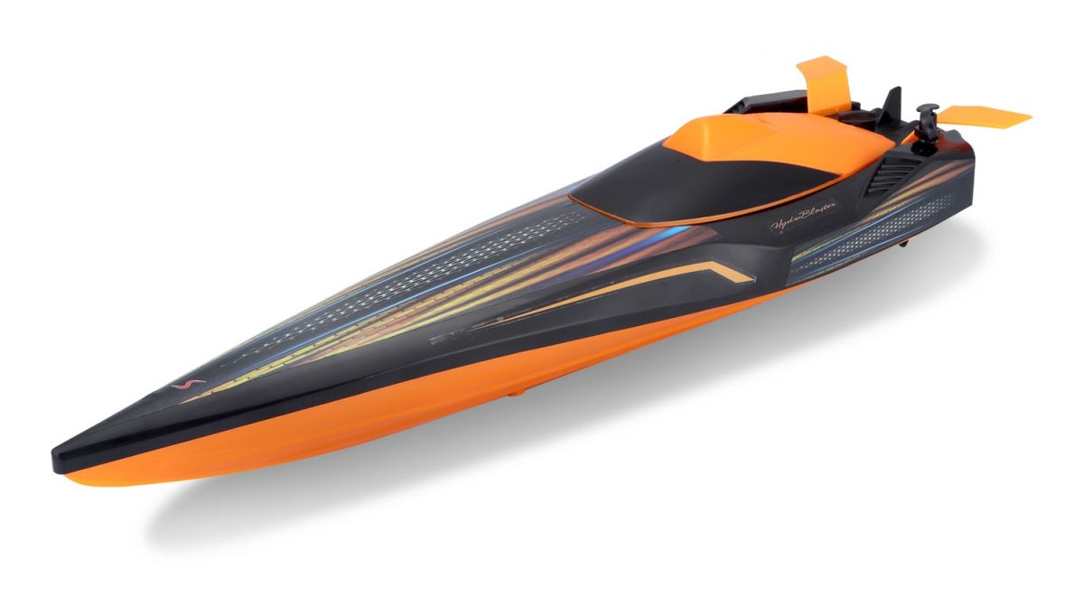 Катер на р/у Hydro Blaster Speed Boat - помаранчево-чорний  фото 5