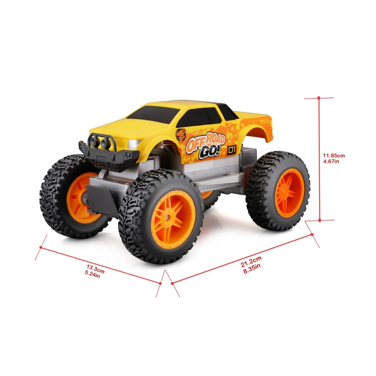 Автомодель на р/к Off Road Go, жовтий  фото 5