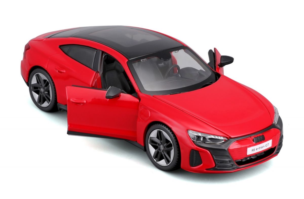 Автомодель в масштабе 1:24 - 2022 Audi RS e-tron GT красный  фото 5