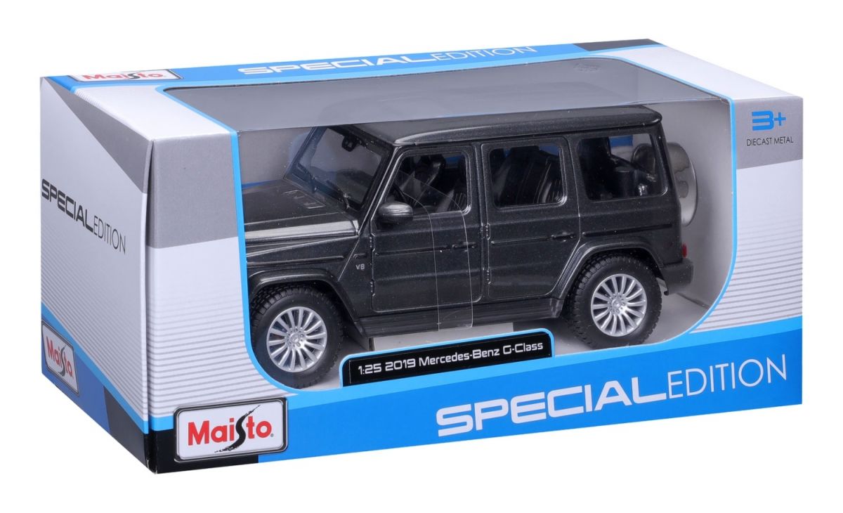 Автомодель в масштабі 1:24 - 2019 Mercedez Benz G-Class AMG SUV сірий  фото 5