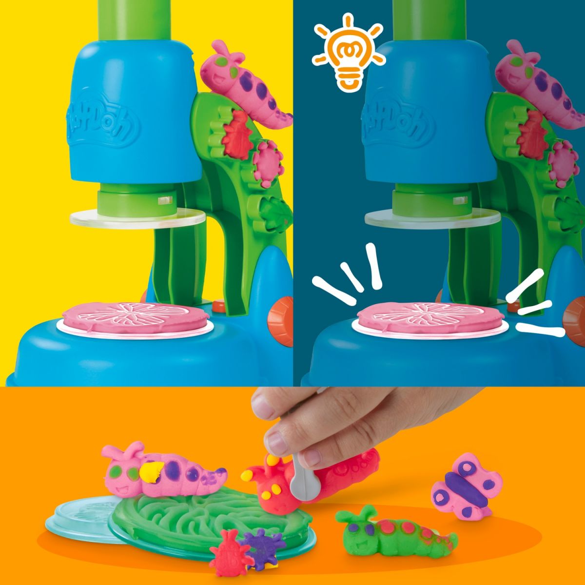 Play-Doh Набор для творчества с массой для лепки Микроскоп  фото 5