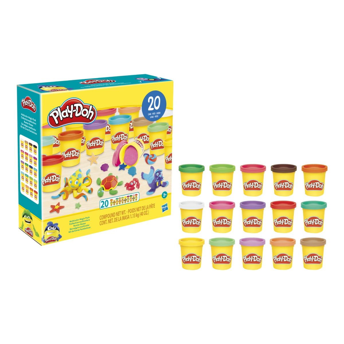 Play-Doh Набір маси для ліплення 20 баночок  фото 5