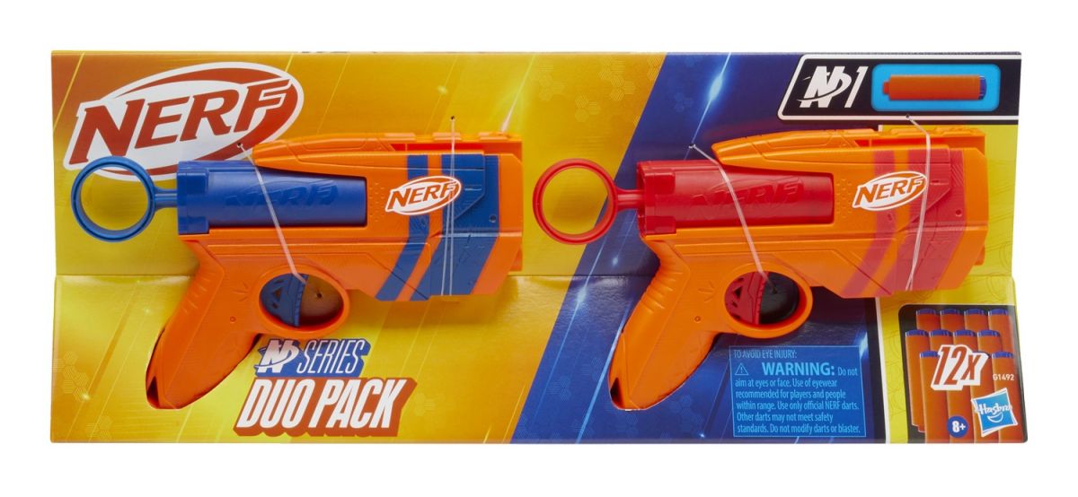 NERF Набір з 2-х іграшкових бластерів та 12 стріл серії Nerf N Series  фото 5