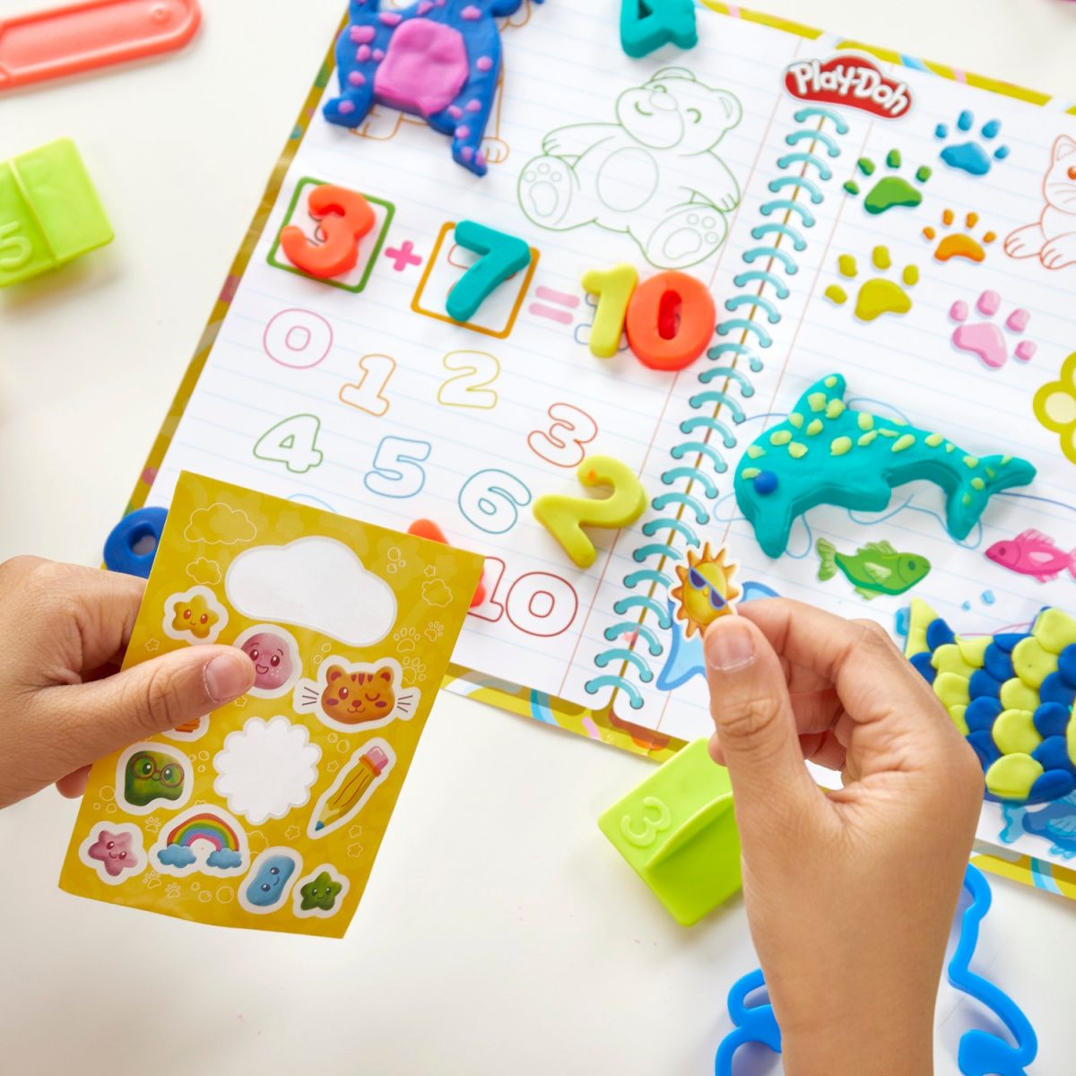 Play-Doh Набор для творчества с массой для лепки Школьные занятия  фото 5