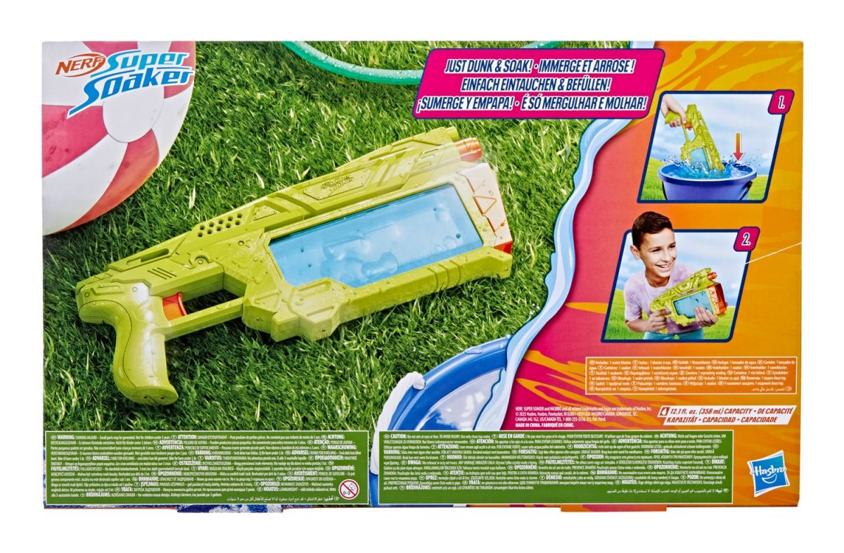 NERF Бластер іграшковий водяний Dunk Fill+  фото 5