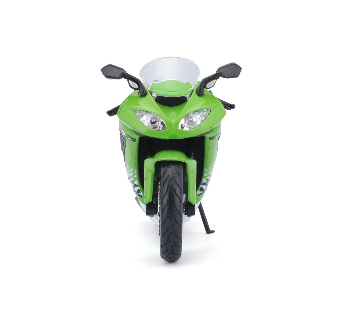 Мотоцикл игрушечный Kawasaki Ninja ZX-10R в масштабе 1:12  фото 5