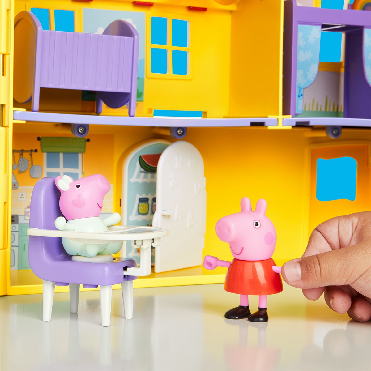 Ігровий набір Peppa Figurines – Великий родинний будинок Пеппи  фото 5