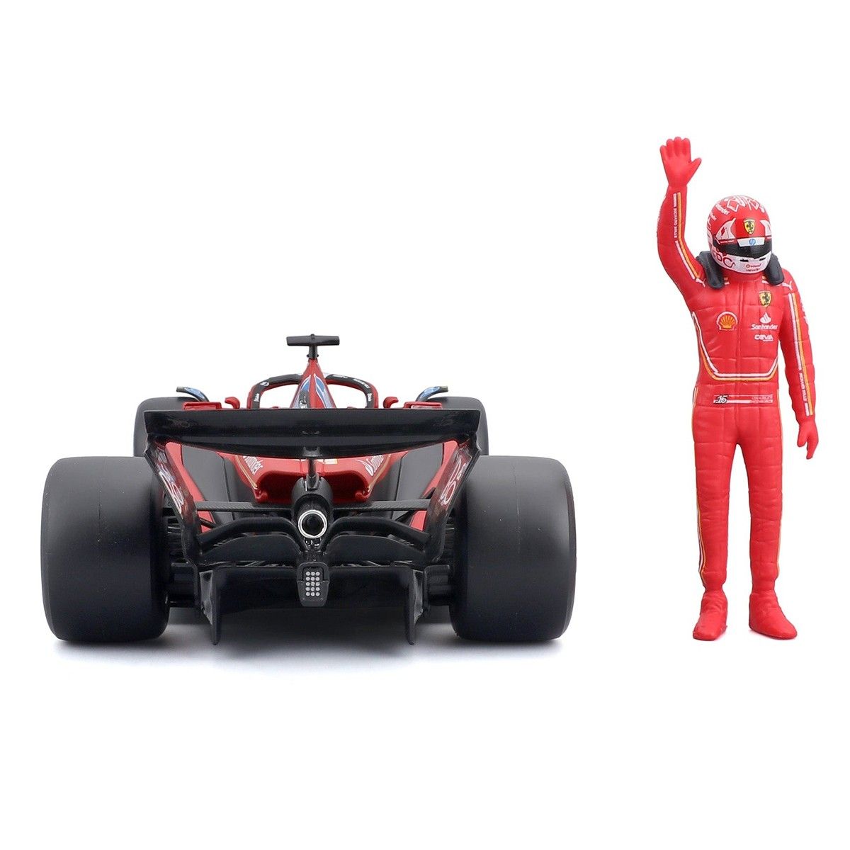 Автомодель з фігуркою – Ferrari SF-24 (2024) (1:24)  фото 5