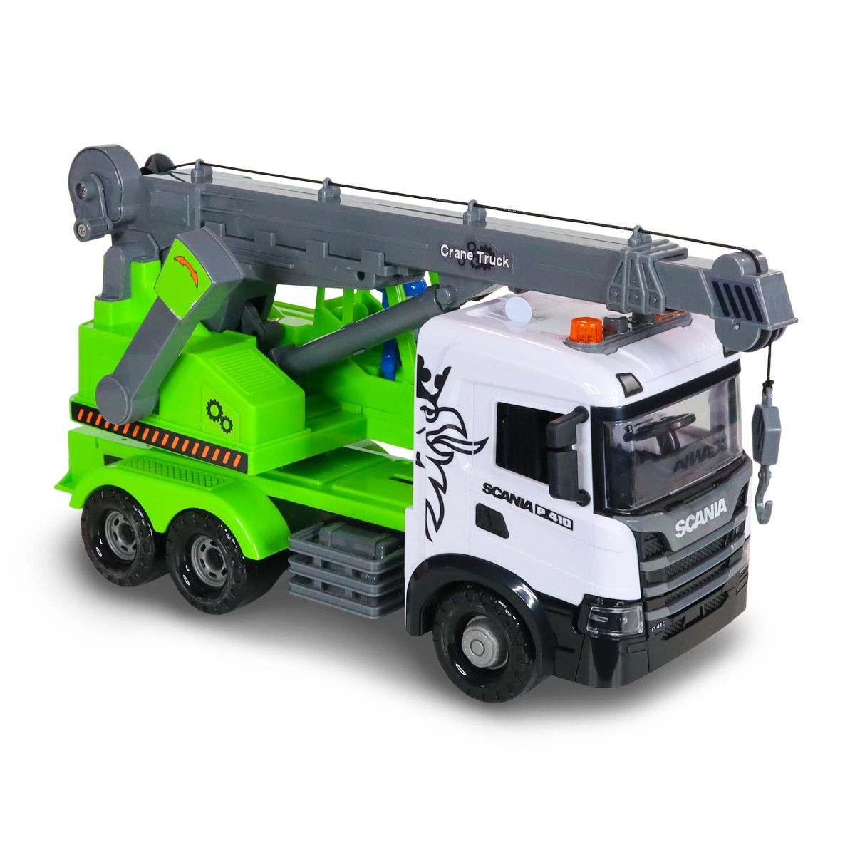 Автомодель серії Mid Truck – Автокран Scania (світло, звук)  фото 5