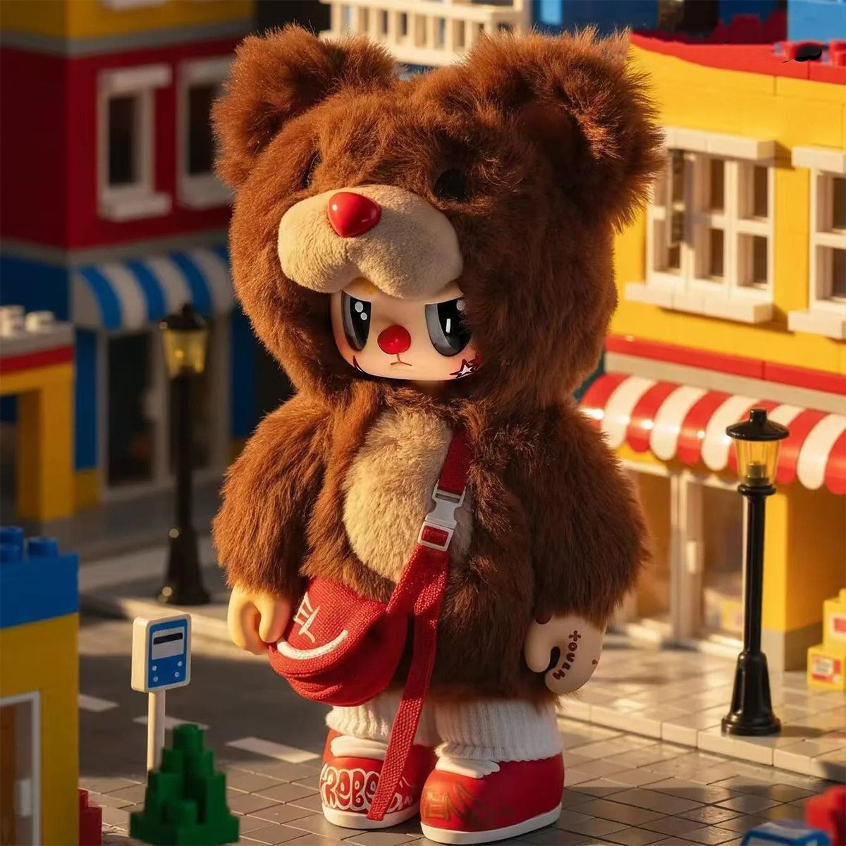 Коллекционная игрушка POP TOP Rebel Bear серии Find A Bag - Кул бой  фото 5