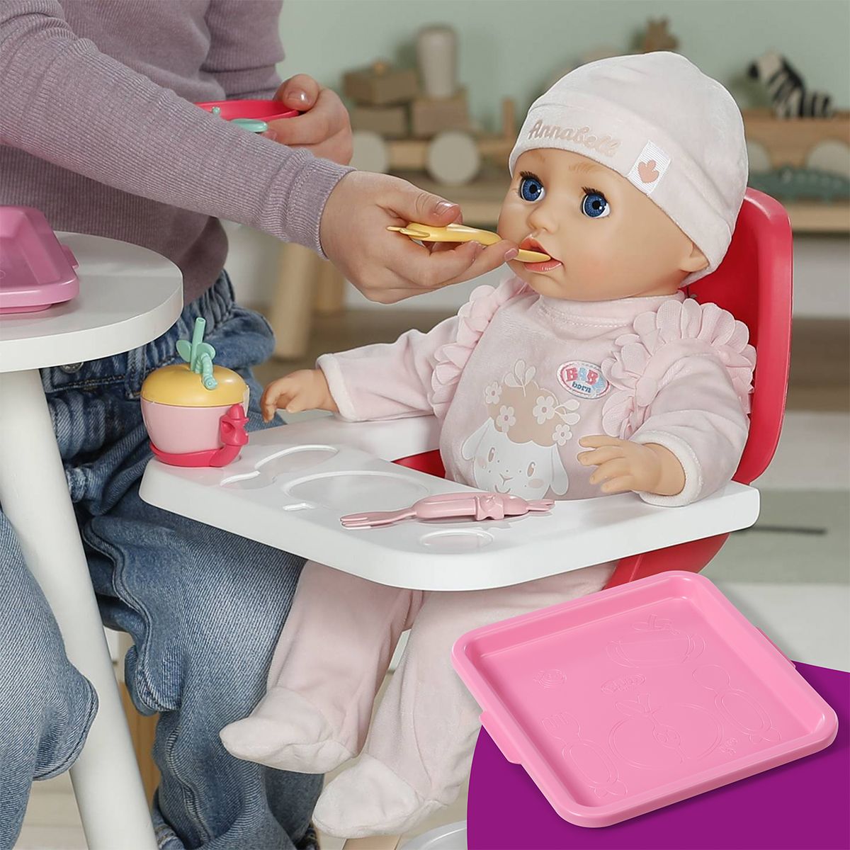 Набір посуду для ляльки Baby Born – Миле годування  фото 5