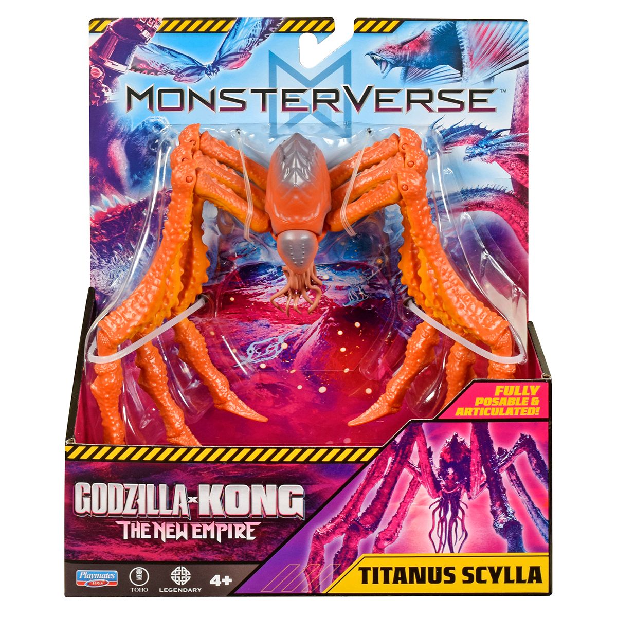 Фигурка Godzilla vs.  Kong – Титан Сцилла (15 см)  фото 5
