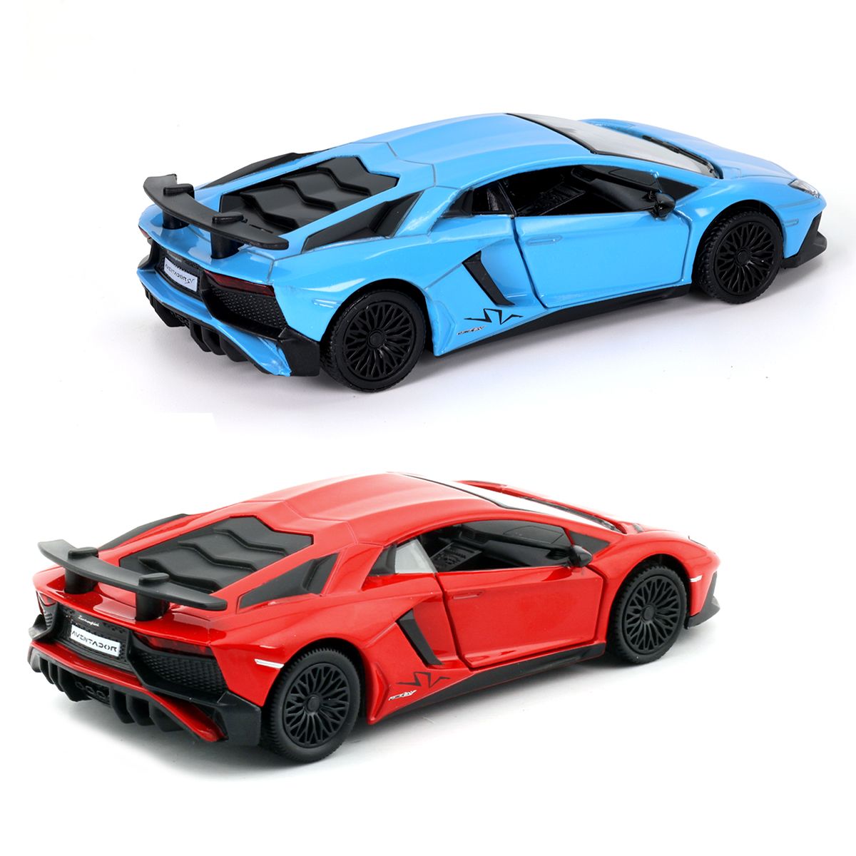 Автомодель - Lamborghini Aventador (красный, синий)  фото 5