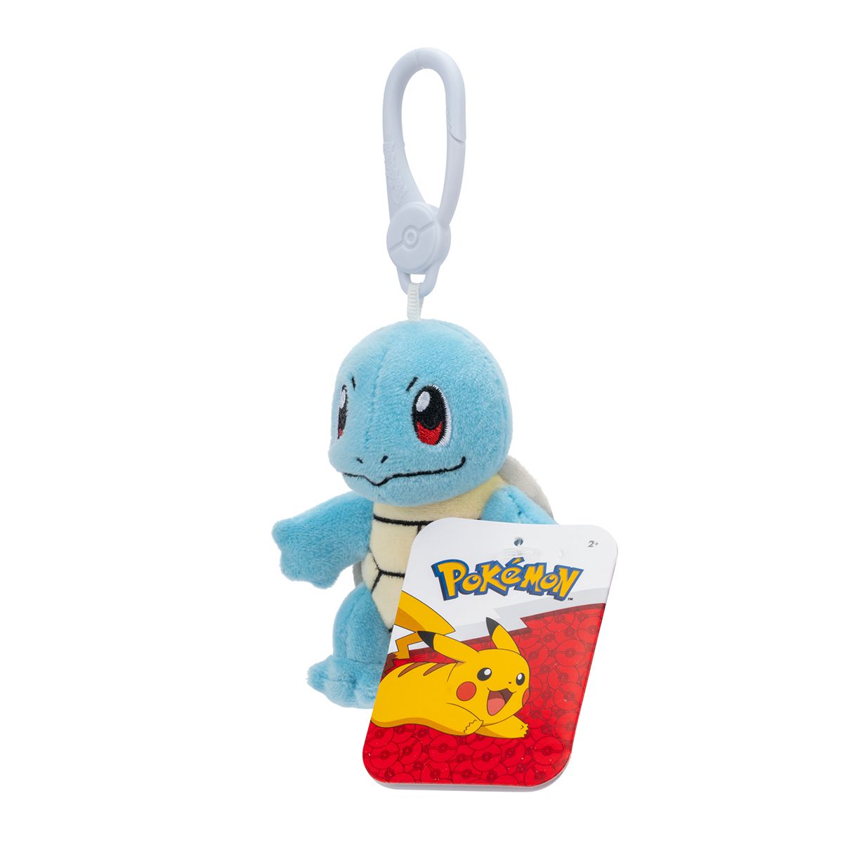Мягкая игрушка на клипсе Pokemon - Сквиртл W11  фото 5