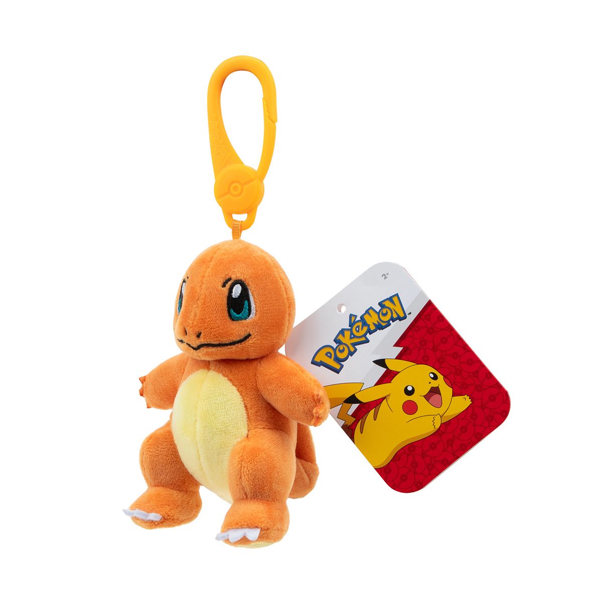 М'яка іграшка на кліпсі Pokemon - Чармандер W6  фото 5