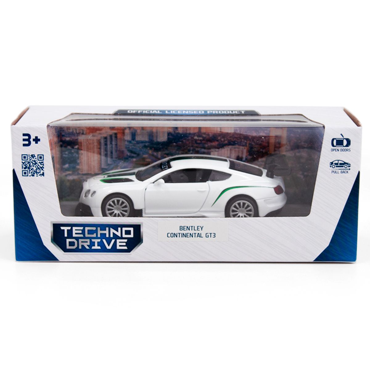Автомодель - BENTLEY CONTINENTAL GT3 (білий)  фото 5