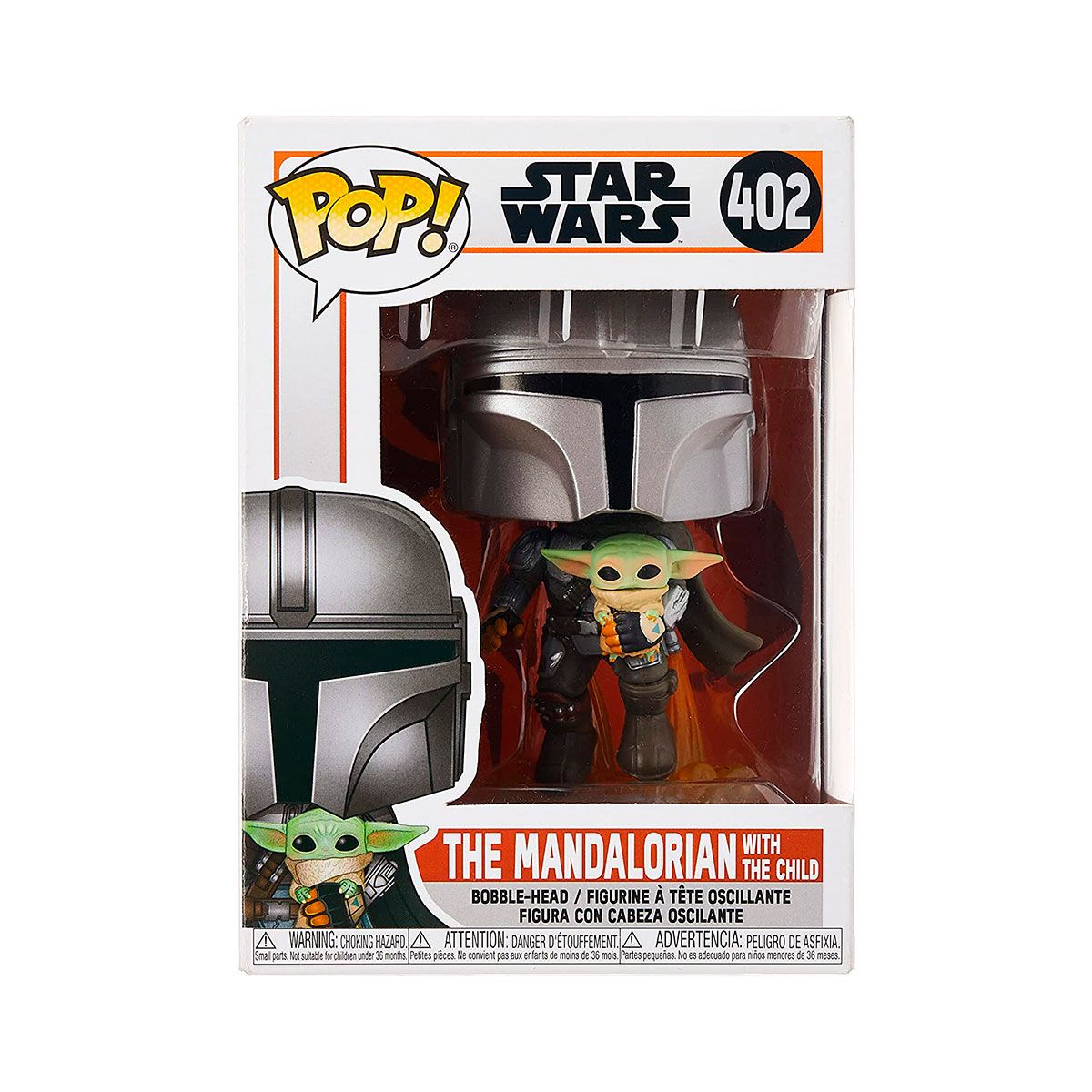 Игровая фигурка Funko Pop! ­ Мандалорец, летящий с малышом  фото 5