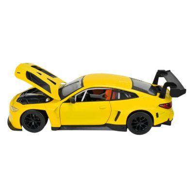 Машина металлическая АВТОПРОМ на батарейках 1:24 "BMW M4 GT3" свет, звук  фото 5