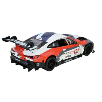 Машина металлическая АВТОПРОМ на батарейках 1:24 "BMW M4 GT3" свет, звук  фото 5