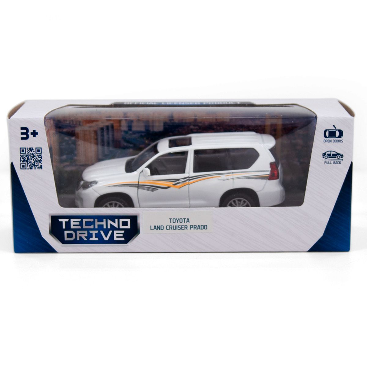 Автомодель - TOYOTA LAND CRUISER (білий)  фото 5