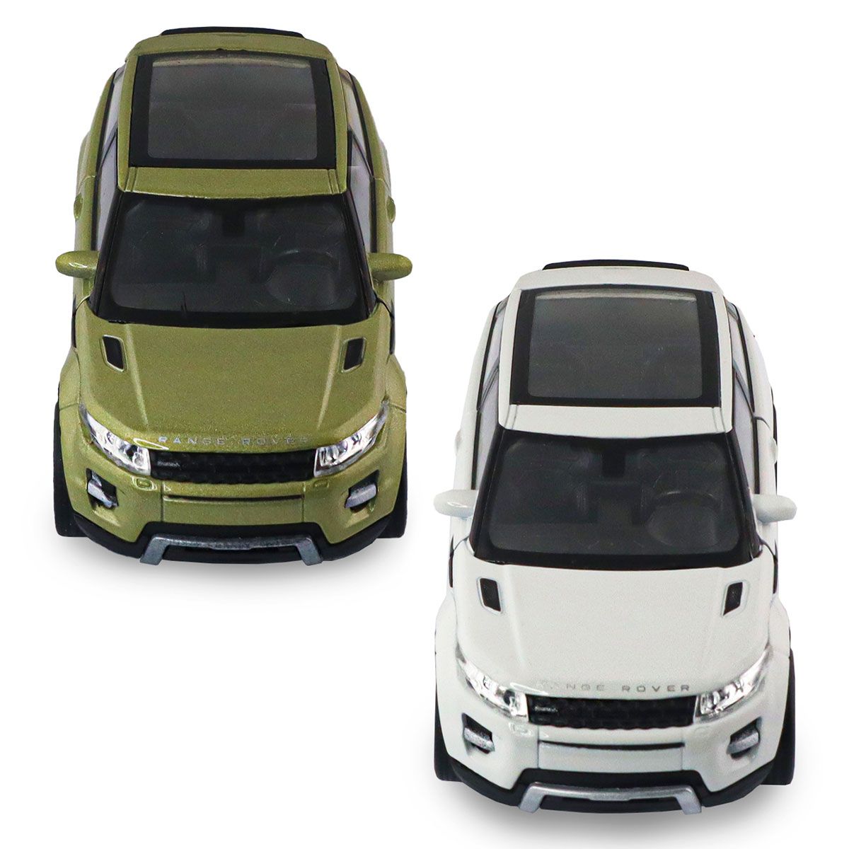 Автомодель - Land Rover Range Rover Evoque (белый, зеленый)  фото 5