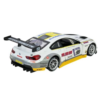 Машина металлическая АВТОПРОМ на батарейках 1:24 BMW M6 GT3 с звуками, светом  фото 5