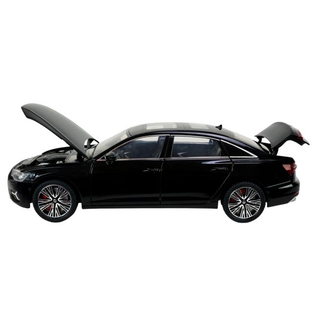 МАШИНА МЕТАЛЛИЧЕСКАЯ "АВТОПРОМ" 1:24 AUDI A6L (ЧЕРНЫЙ)  фото 5
