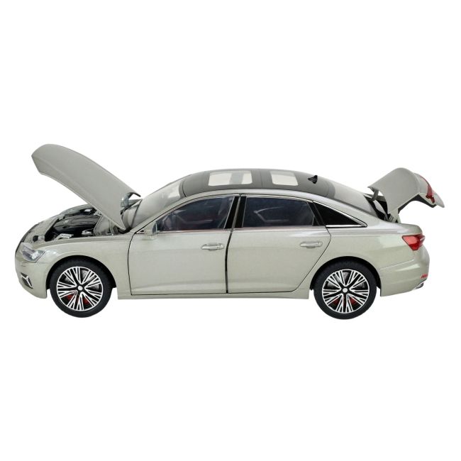 МАШИНА МЕТАЛЛИЧЕСКАЯ "АВТОПРОМ" 1:24 AUDI A6L (СЕРЫЙ)  фото 5