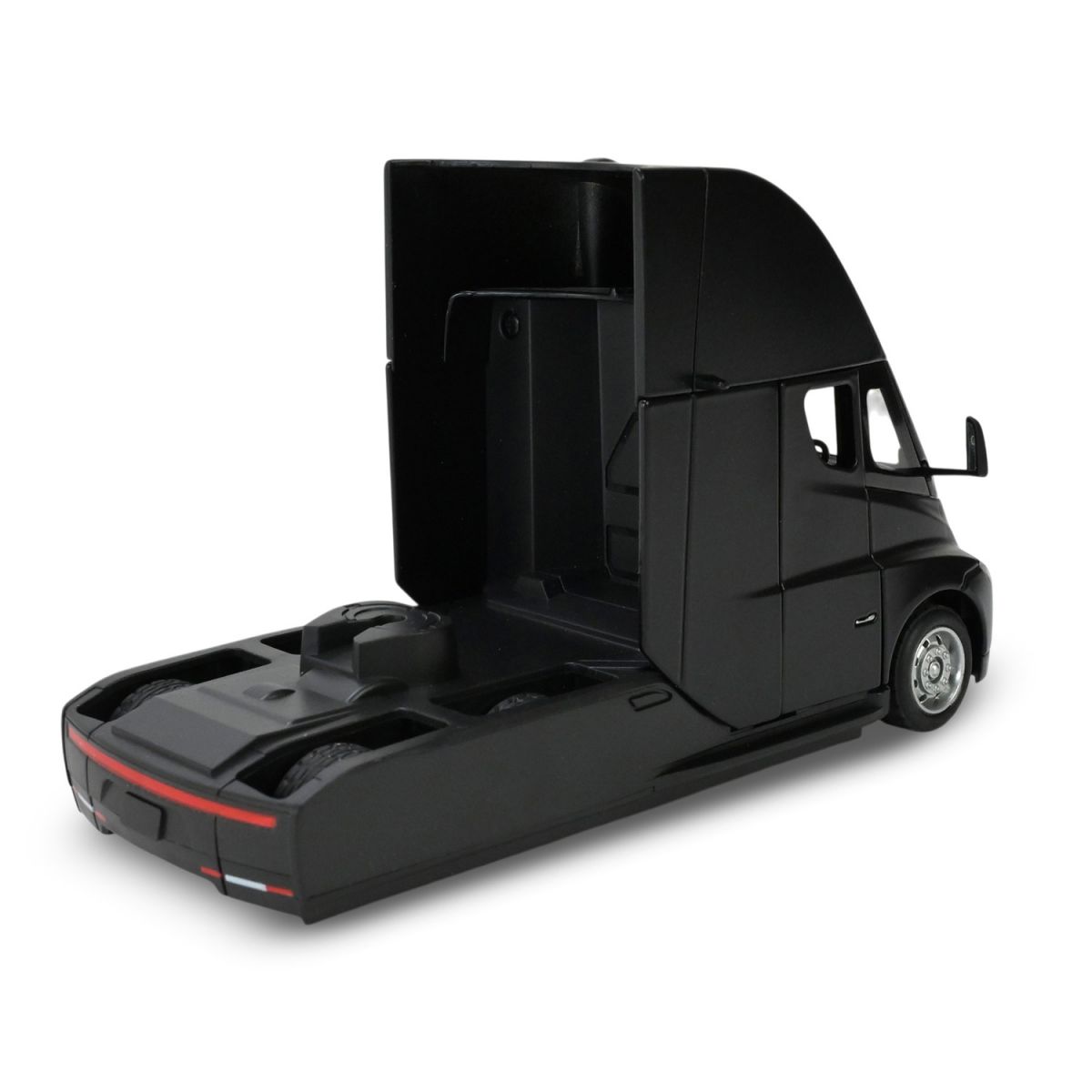 МАШИНА МЕТАЛЕВА "АВТОПРОМ" 1:32 TESLA SEMI TRUCK HEAD (ЧОРНИЙ)  фото 5