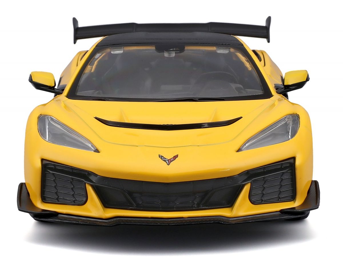Машинка іграшкова 2025 Corvette ZR1 Coupe, масштаб 1:24 жовтий  фото 5