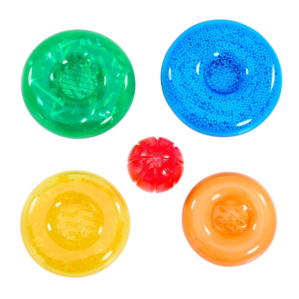 Сенсорний конструктор JELLY BLOX серії "Lilʼ Jellies" - ПІРАМІДКА-КОЛЬОРИНКА  фото 5