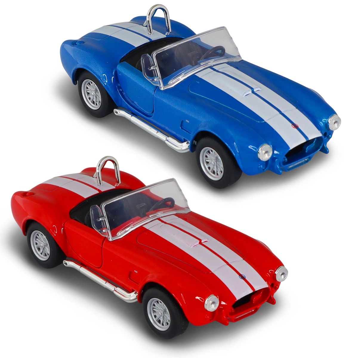Автомодель – Shelby Cobra 427 SC 1965 (красный, синий)  фото 5