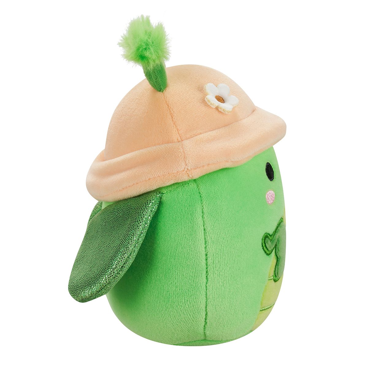 Мягкая игрушка Squishmallows - Богомол Трентон в шляпе (19 cm)  фото 5