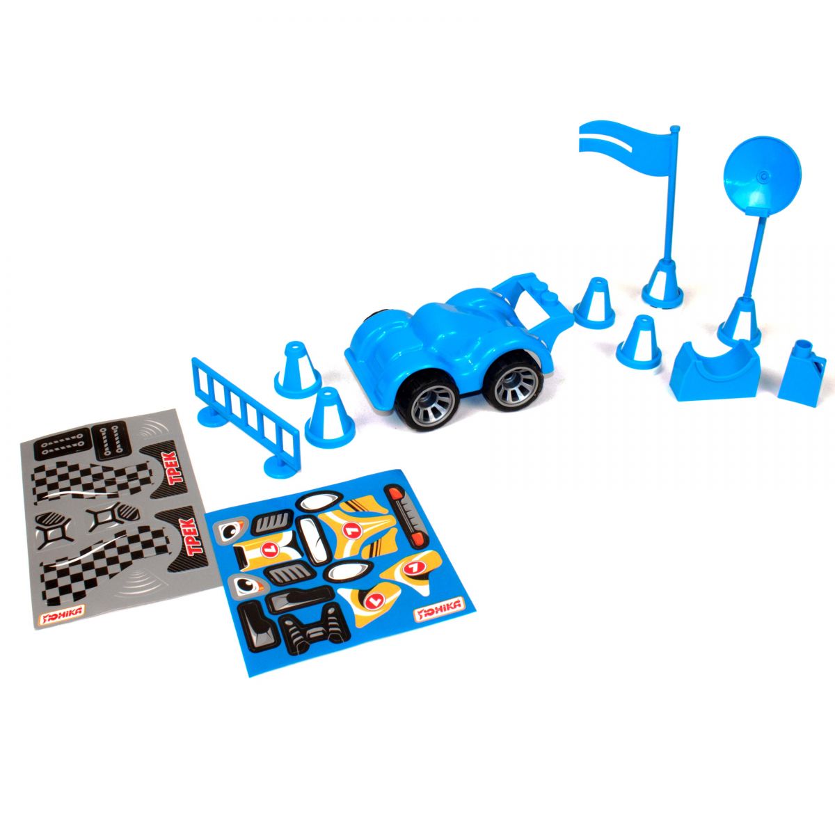 Іграшка-конструктор "Автоклуб", 31 деталь (синій)