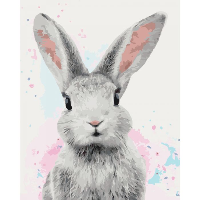 Картина за номерами "Цукровий кролик"