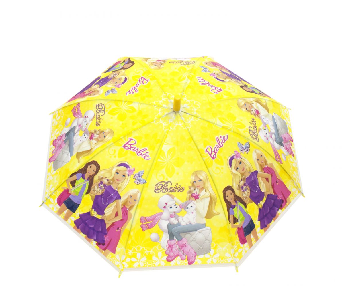 Зонтик "Барби" (жёлтый)