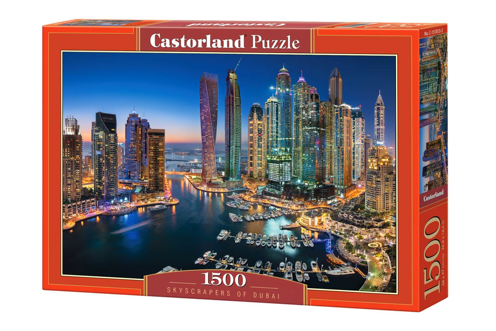 Пазли "Хмарочоси, Дубай, ОАЕ", 1500 елементів
