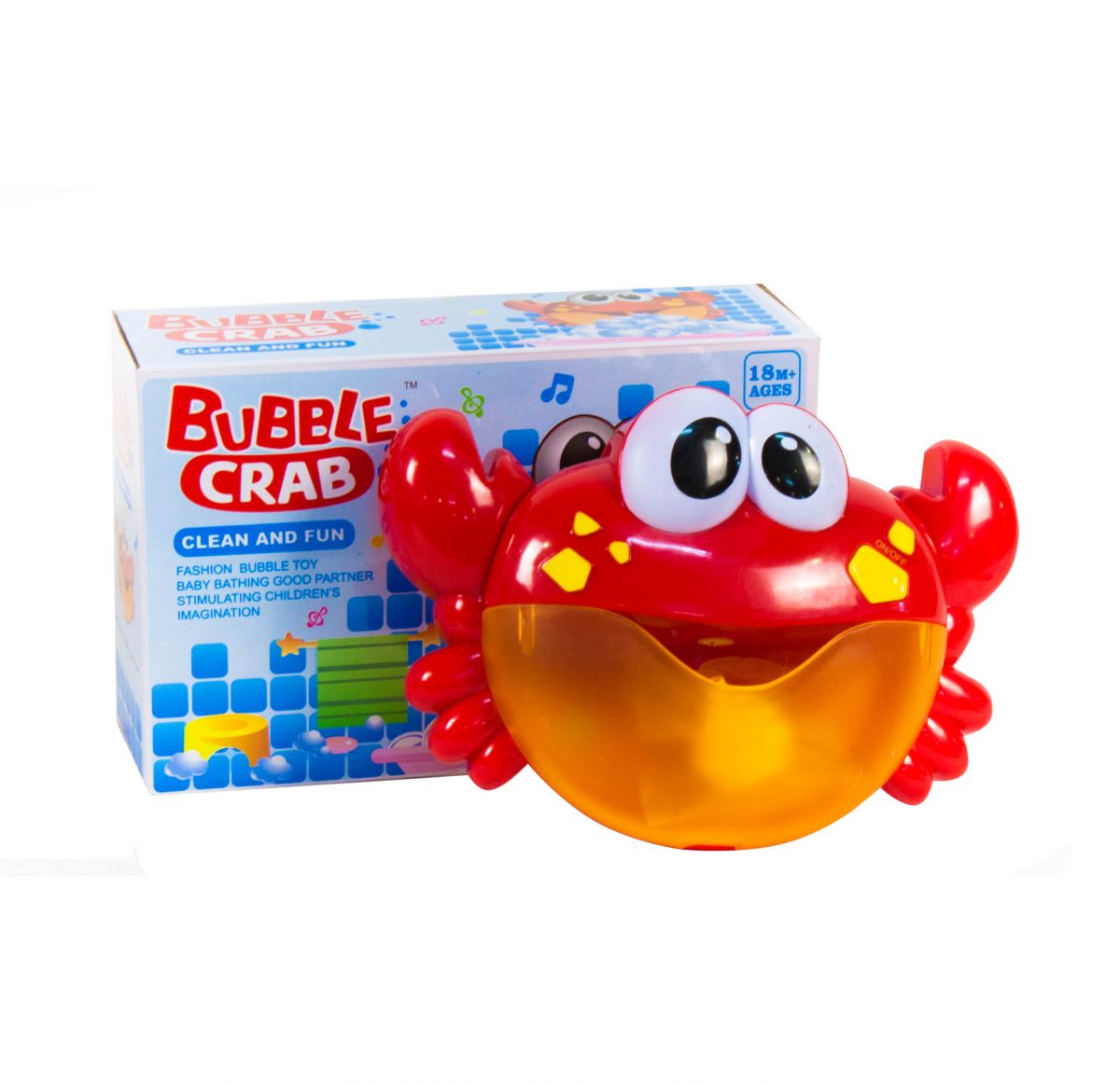Игрушка для ванной "Музыкальный краб" Игрушка для ванной "Музыкальный краб"