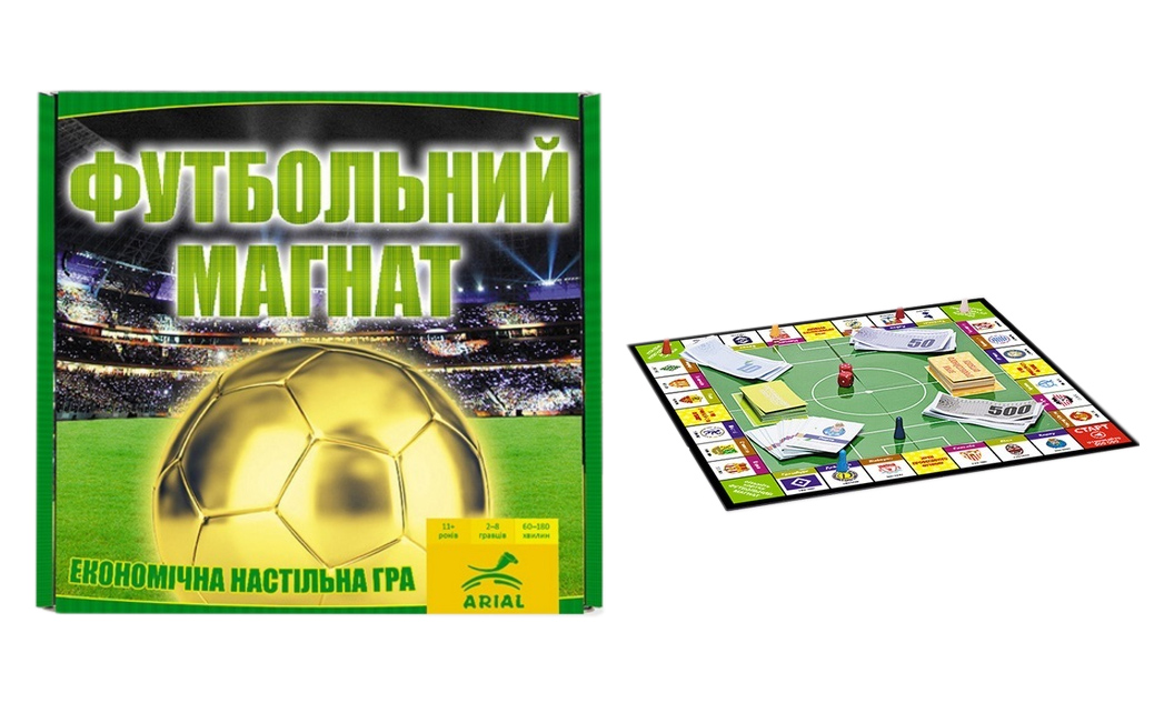 Настольная игра "Футбольный магнат" Настольная игра "Футбольный магнат"