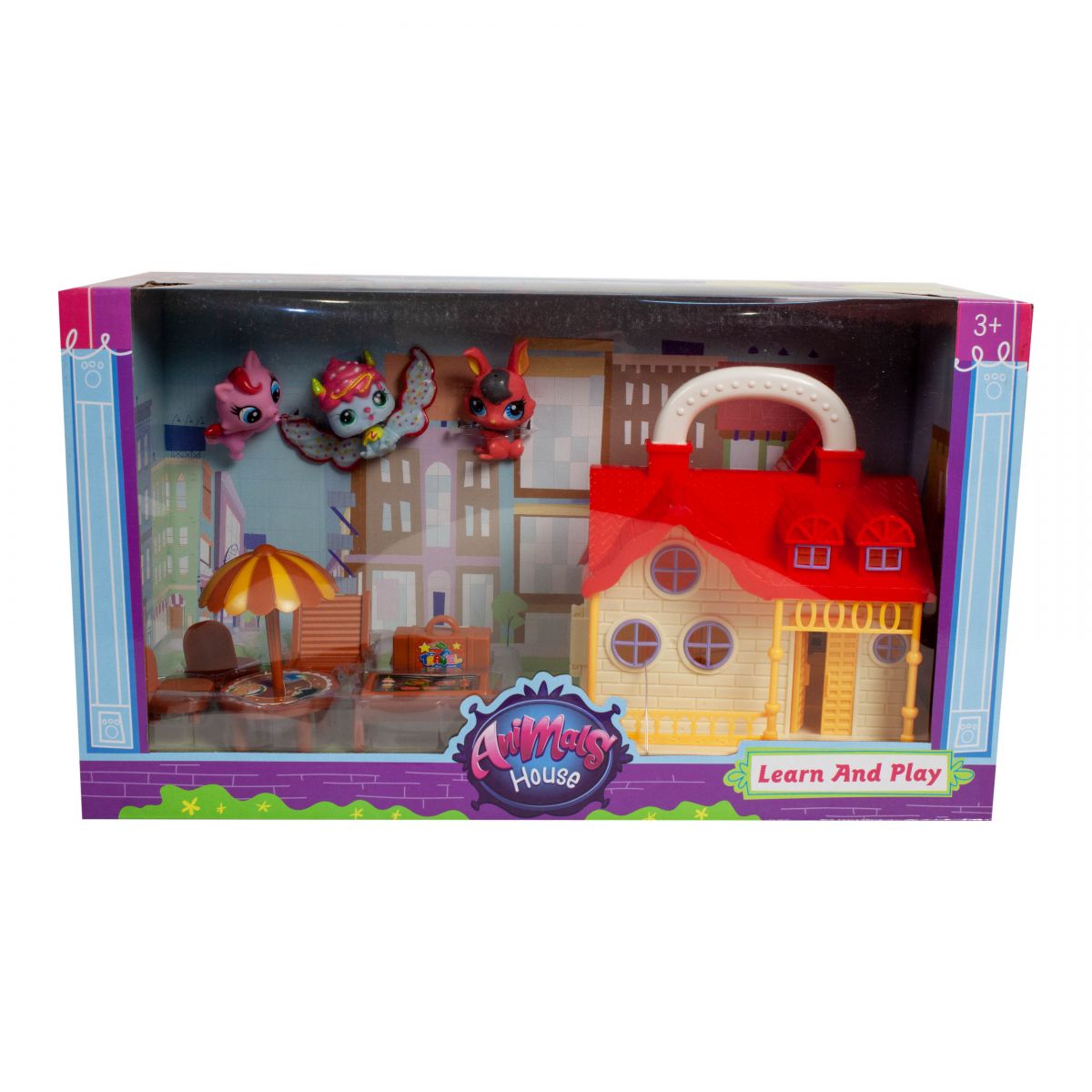 Ляльковий дім "Petshop" з героями і меблями