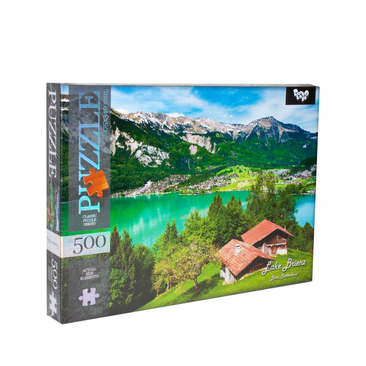 Пазлы "Бриенцское озеро, Берн, Швейцария", 500 элементов