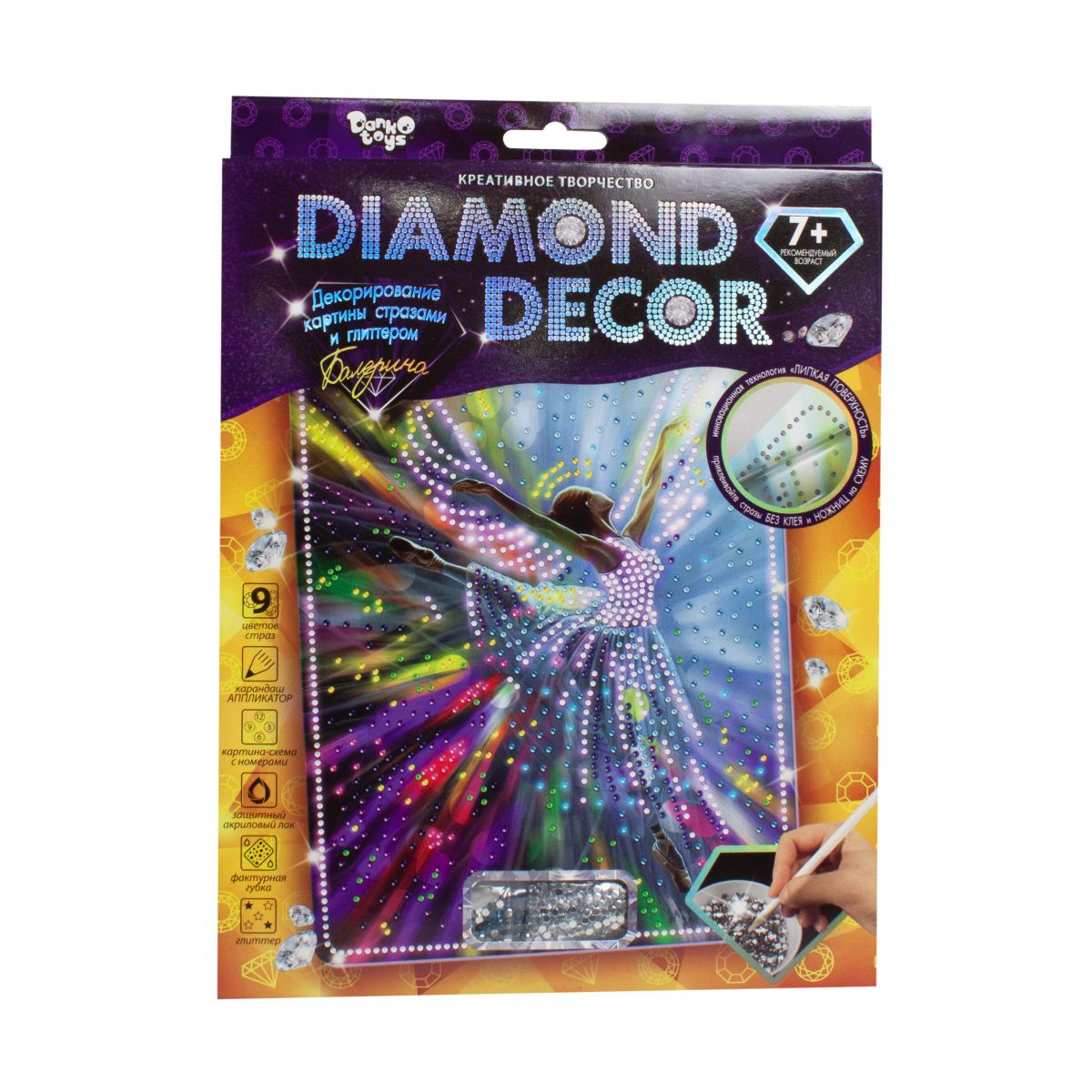 Набір для творчості "Diamond Decor: Балерина"