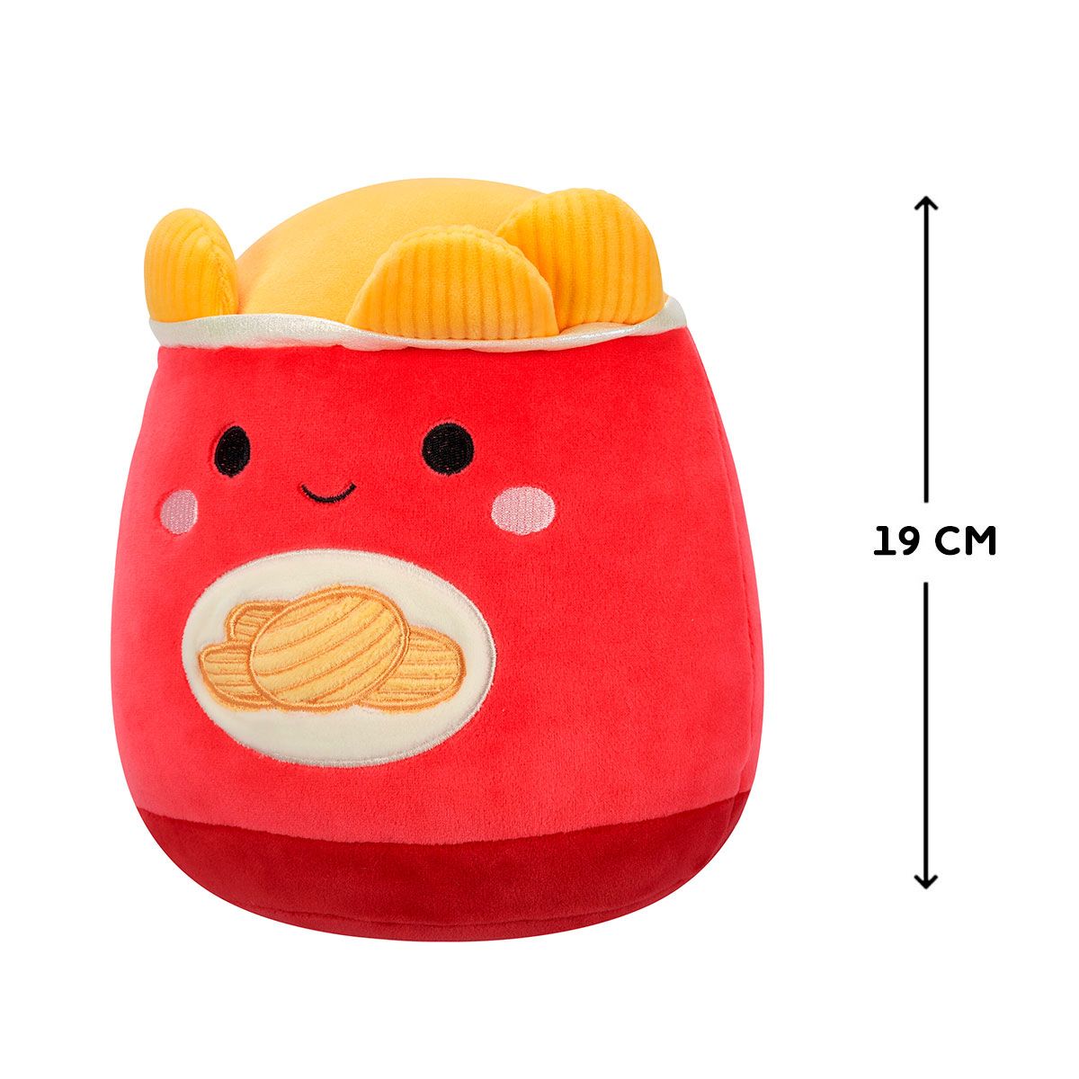 Мʼяка іграшка SQUISHMALLOWS – КАРТОПЛЯНІ ЧІПСИ ЕНСЕЛ (19 cm)