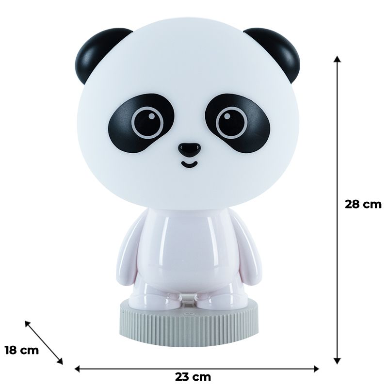 Світильник-нічник LED з акумулятором Panda, білий Світильник-нічник LED з акумулятором Panda, білий