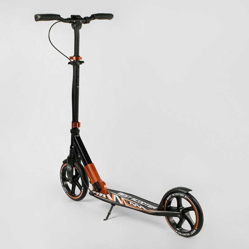 Самокат алюминиевый Best Scooter 79740 колеса PU, ФАРА, зажим руля, d передних колес - 230мм, d задних колес 200мм, 1 амортизатор передний Самокат алюминиевый Best Scooter 79740 колеса PU, ФАРА, зажим руля, d передних колес - 230мм, d задних колес 200мм, 1 амортизатор передний