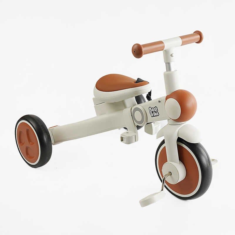 Велосипед-трансформер 3-х колісний "Best Trike" матеріал рами нейлон, переднє колесо EVA 10``, задні колеса EVA 8``, батьківська ручка, в коробці фото 6 Велосипед-трансформер 3-х колісний "Best Trike" матеріал рами нейлон, переднє колесо EVA 10``, задні колеса EVA 8``, батьківська ручка, в коробці фото 6